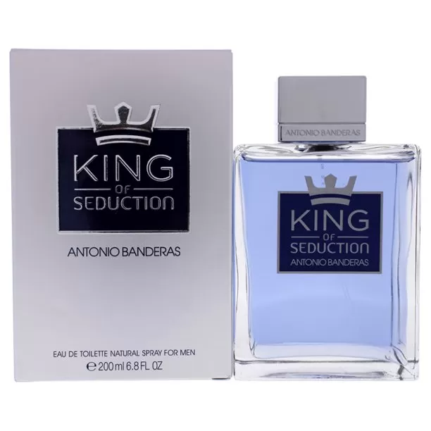 King Of Seduction Eau de Toilette 6.8 oz 200 ml Huge Size By Antonio Banderas