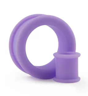 Lavender Purple Silicone Tunnels