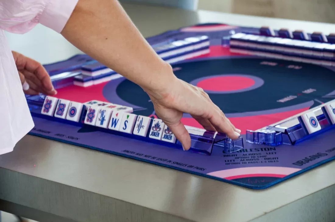 Lilac Preppy Soiree Mat