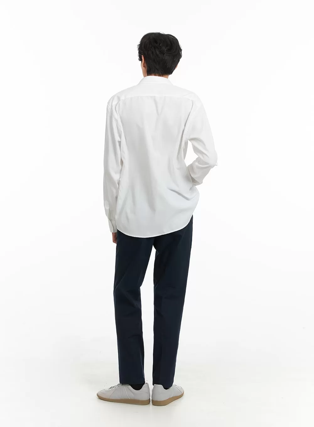 Men's Basic Linen Shirt IA401