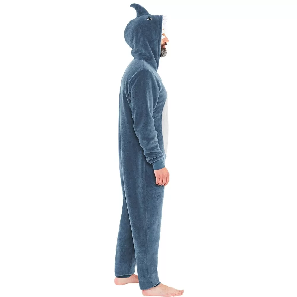 Men's Shark Fleece Onesie