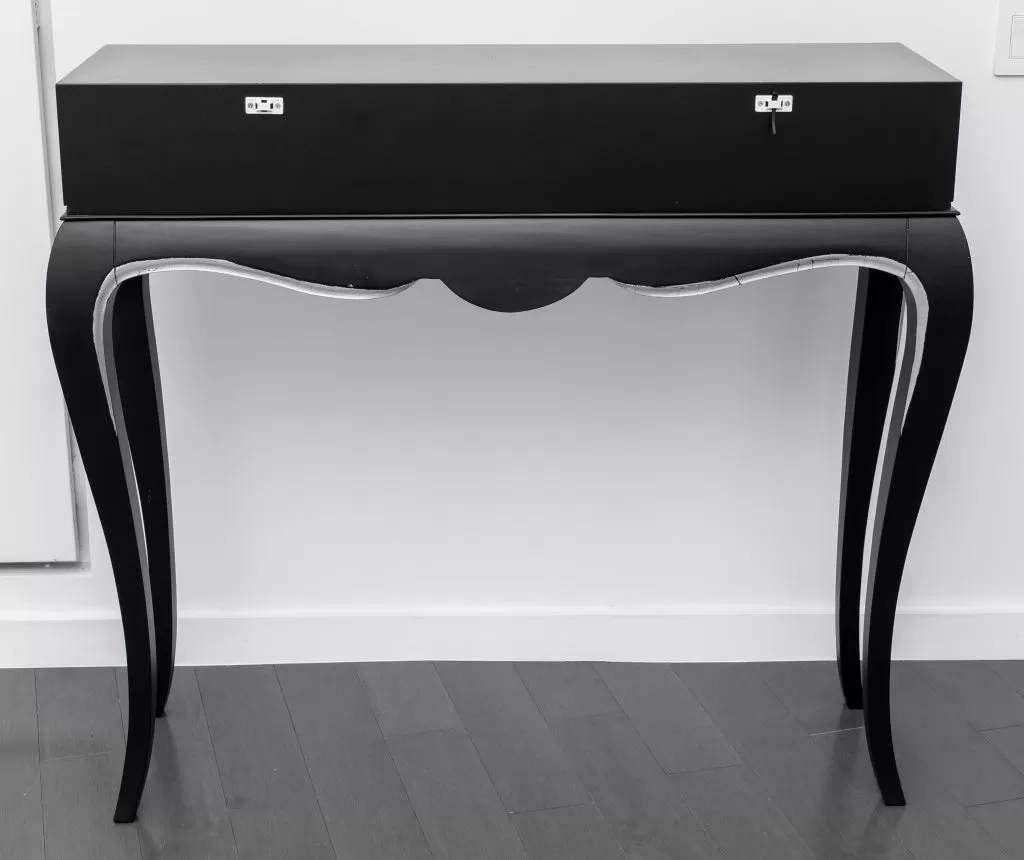 Modern Hollywood Regency Gem-Set Console Table