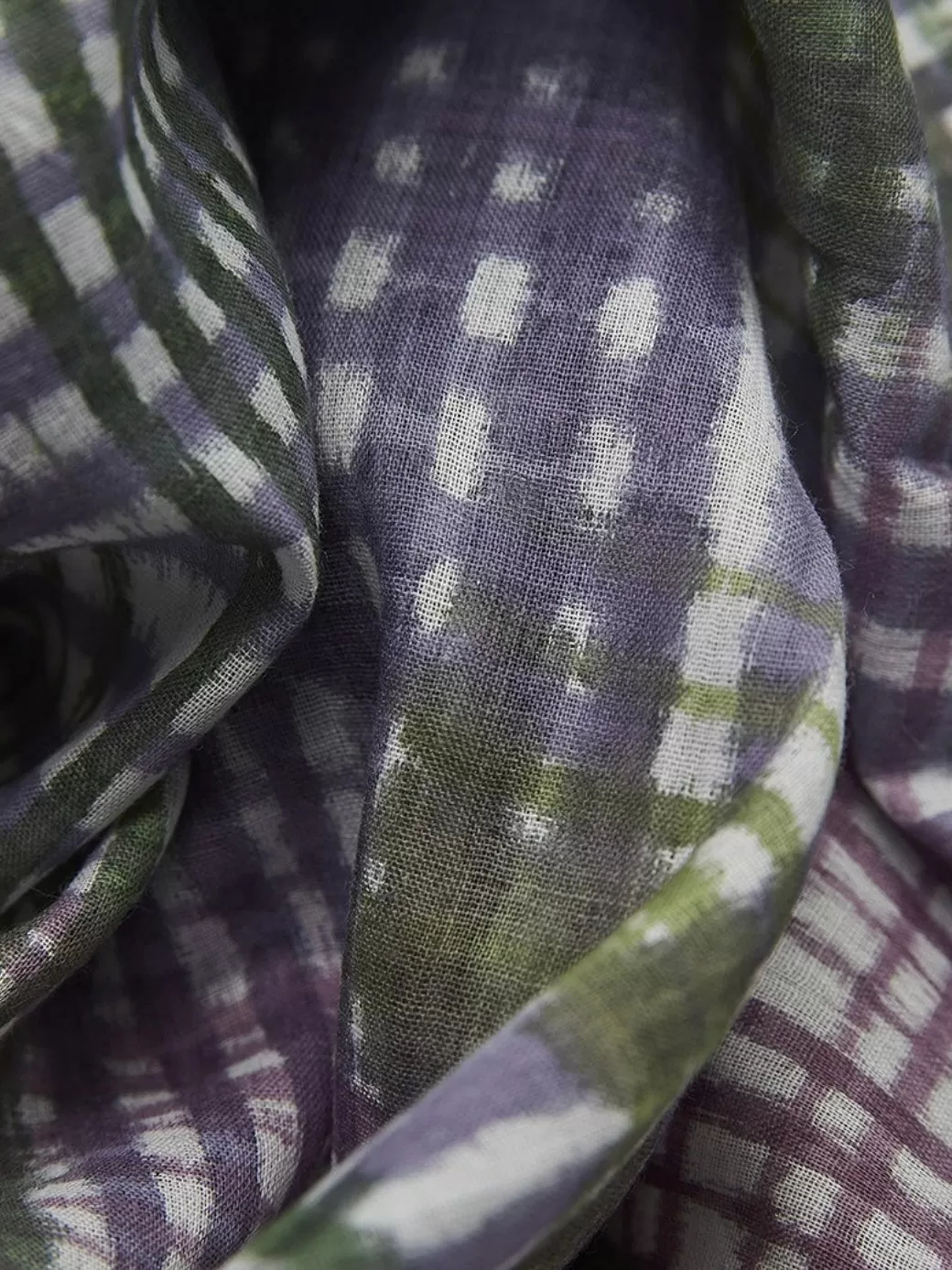 Modeschal Hannah purple/green