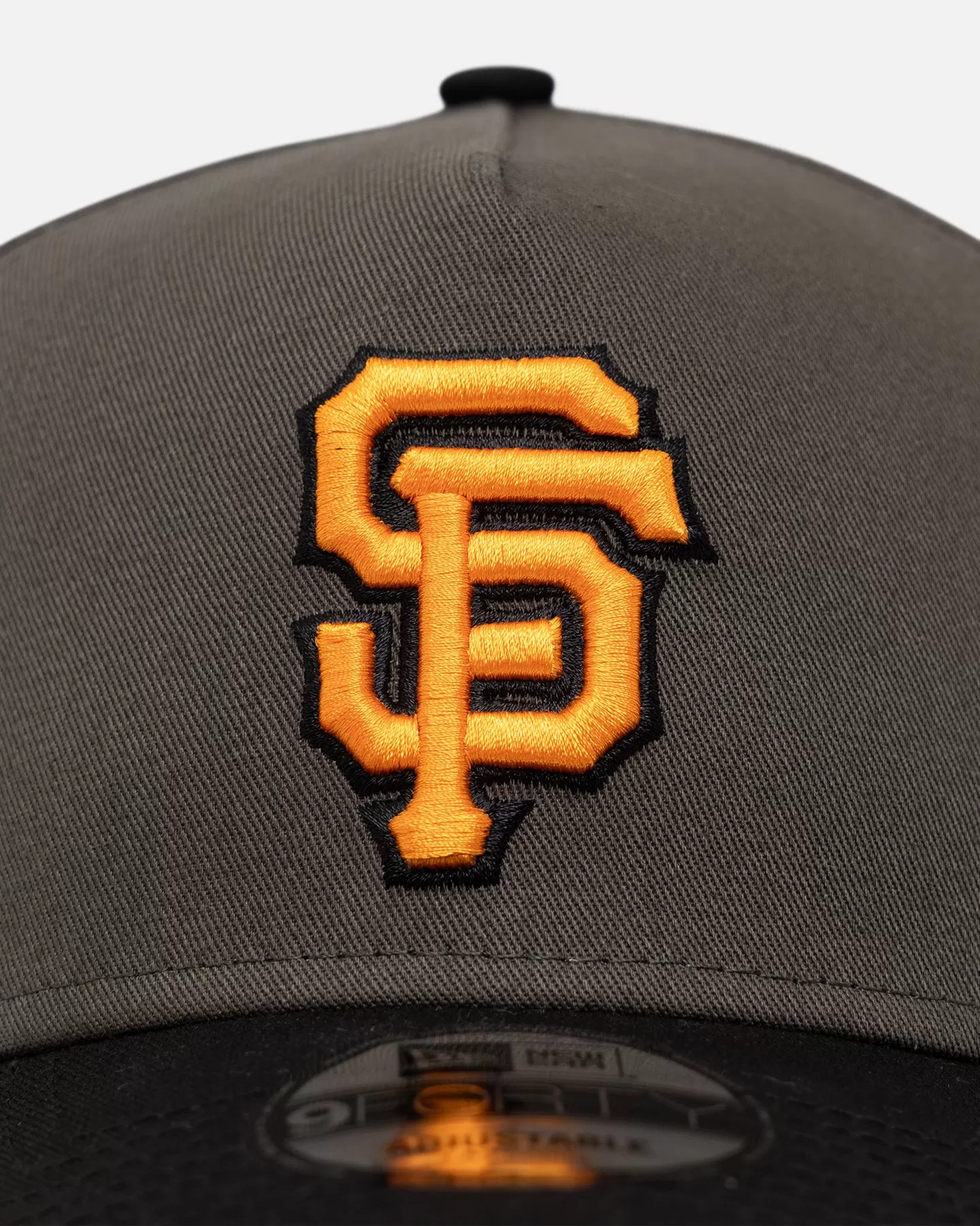 New Era San Francisco Giants 'Legendary Charcoal' 9FORTY A-Frame Snapback Charcoal/Black