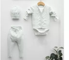 Nipperland-Baby Set 4-tlg-Bio Baumwolle-6872