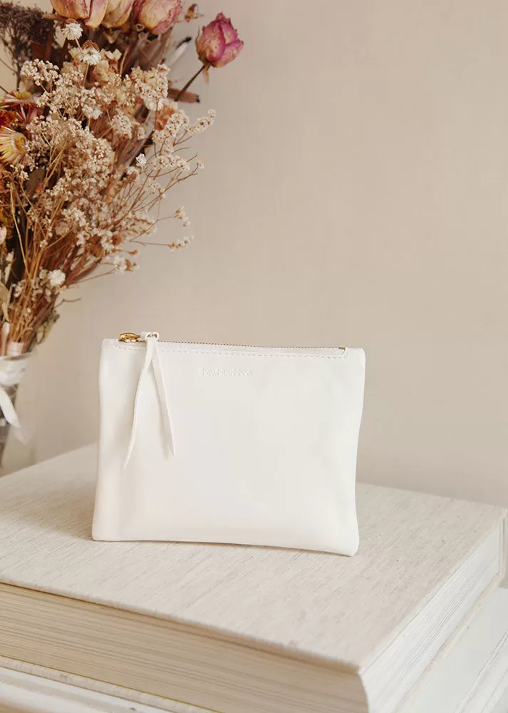 NOA Bridal Purse – White