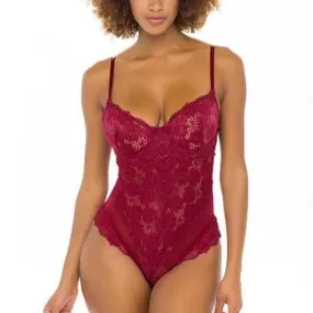 Oh La La Cheri Page Unlined Lace Teddy 51-11053