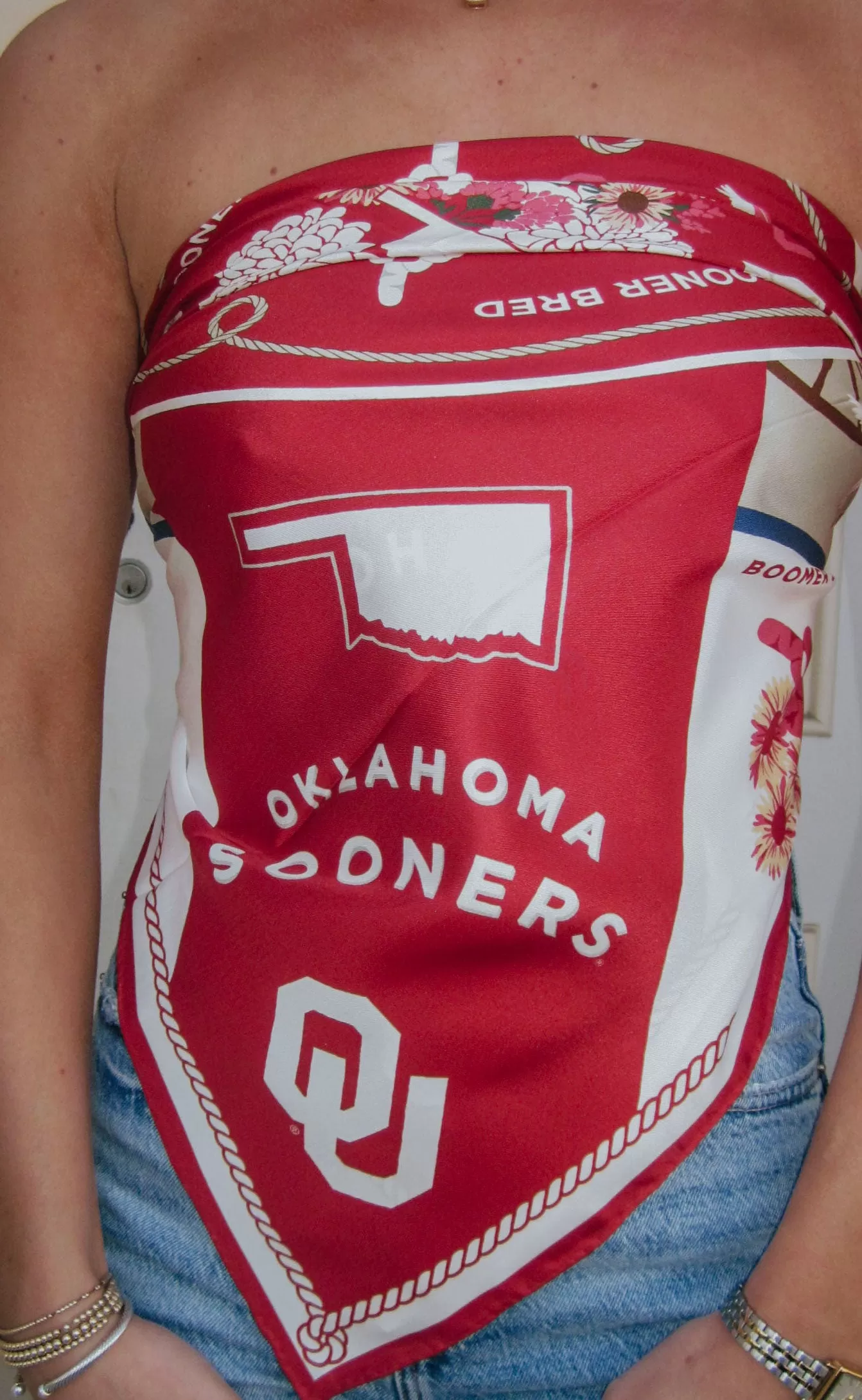 oklahoma sooners scarf