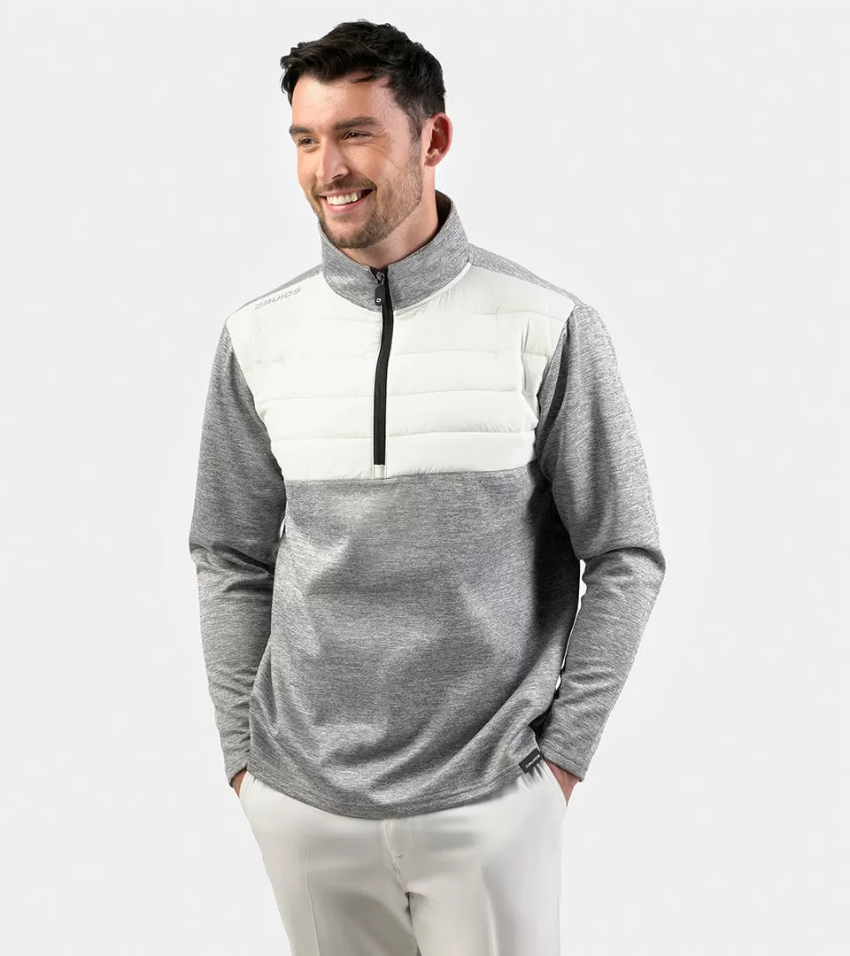 PRO TECH HYBRID MIDLAYER - GREY