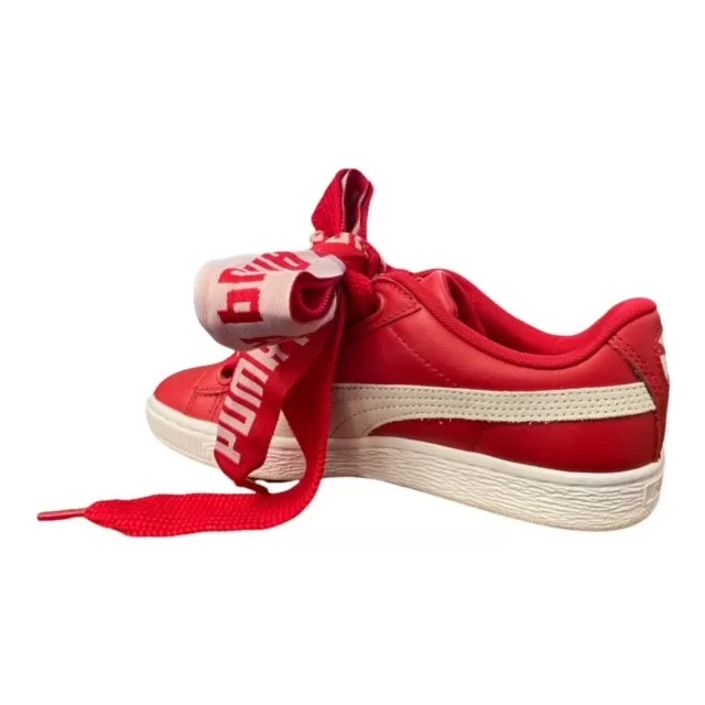 Puma women's sneakers Basket Heart De 364082 03 red