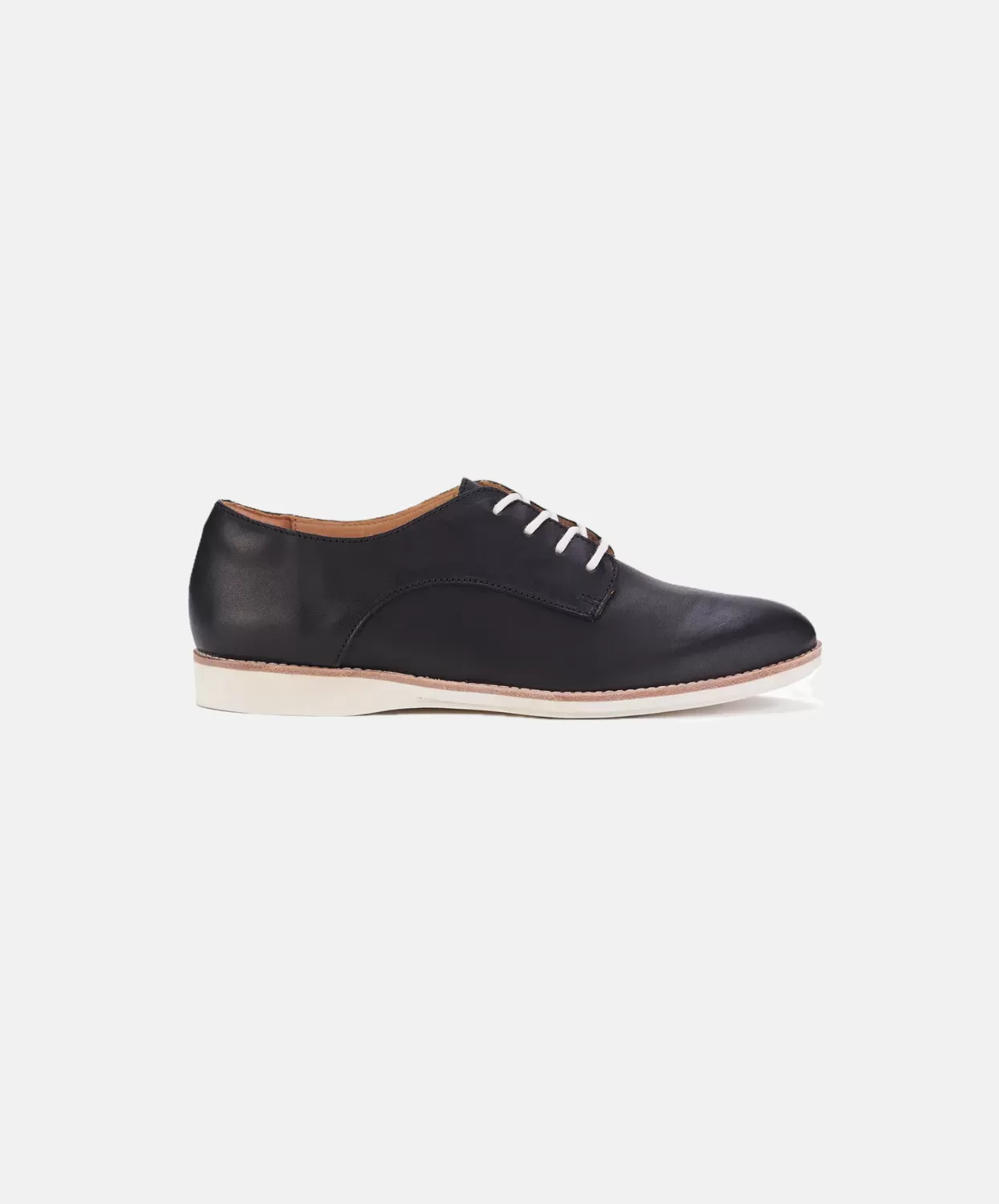 Rollie Derby Solid Black Shoe