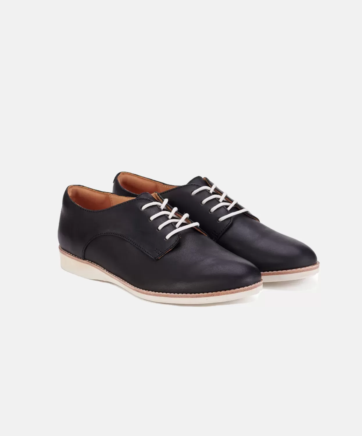 Rollie Derby Solid Black Shoe