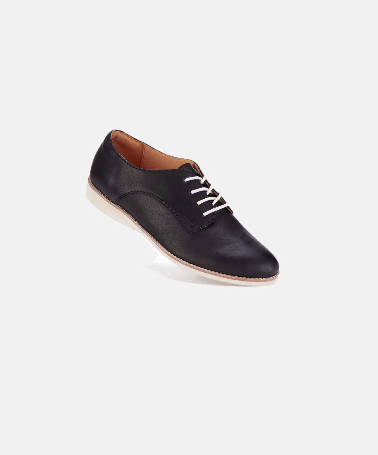 Rollie Derby Solid Black Shoe