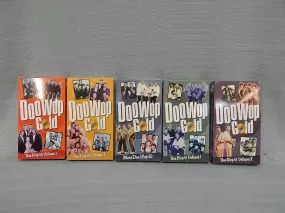 Set of 5 Time Life Doo-Wop VHS Tapes - Brand New as Noted