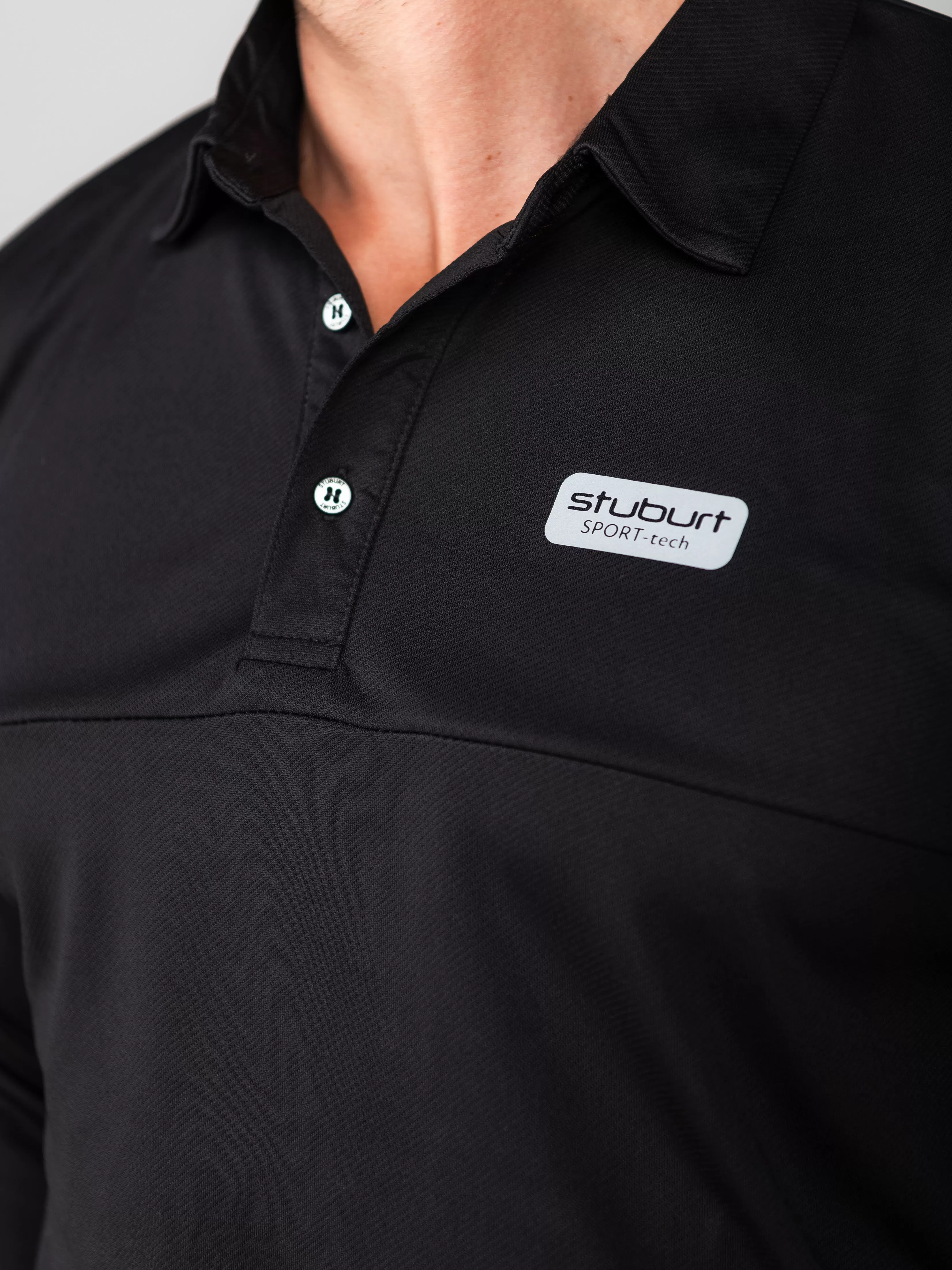 Sport-tech Long Sleeve Polo