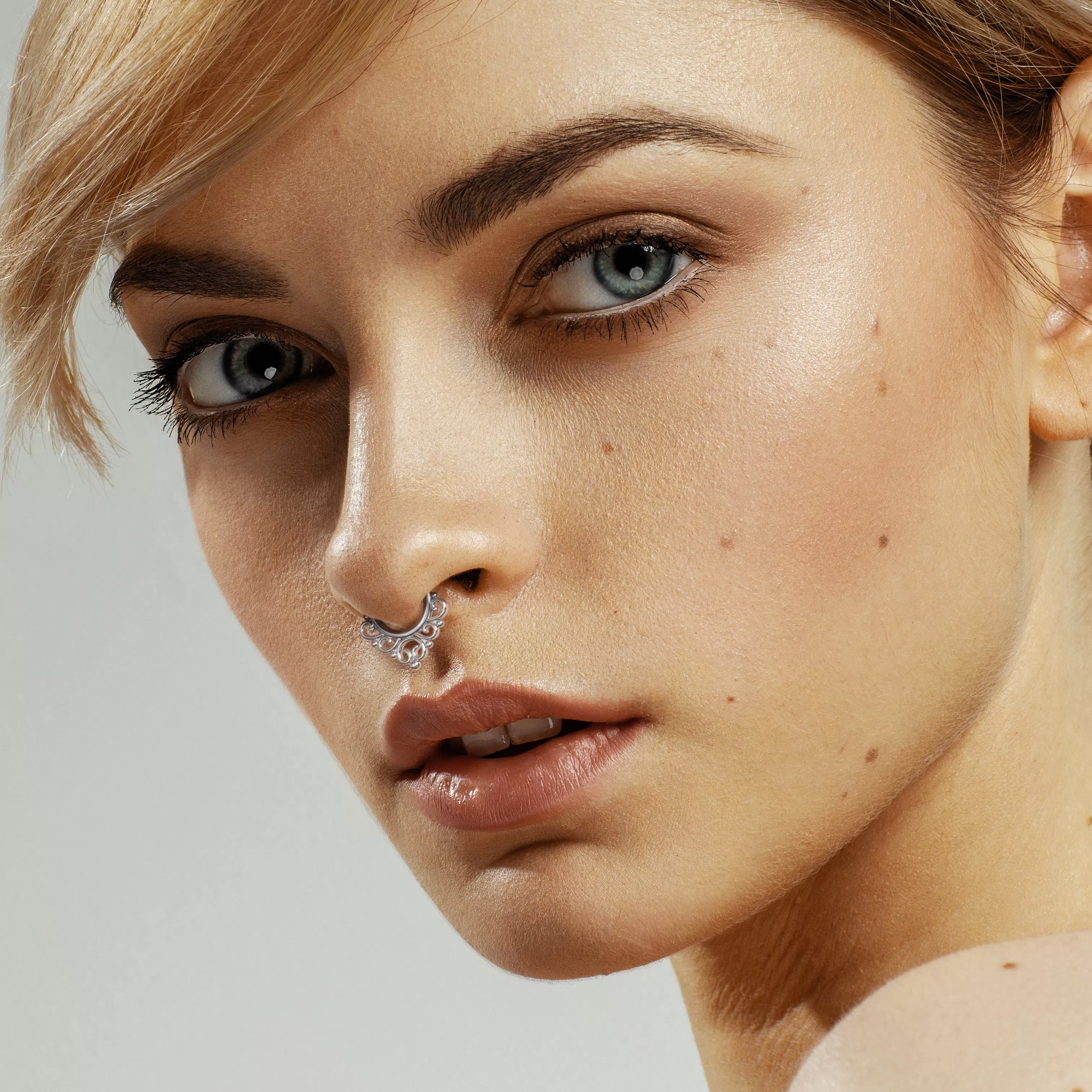 Swirly Statement Septum Ring