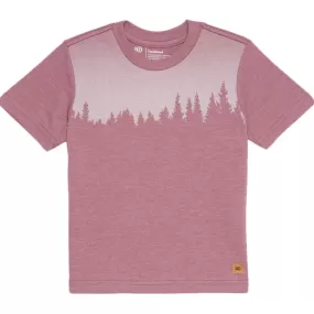 tentree Dusky Orchid Heather Juniper Kids T-Shirt