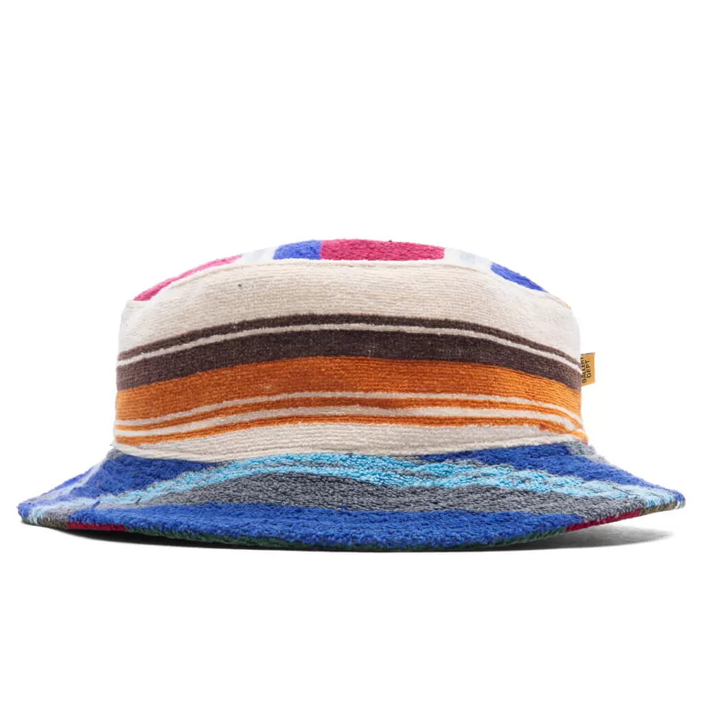 Terry Cloth Bucket Hat - Multi