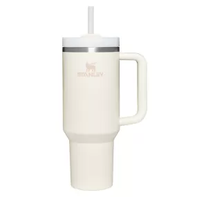 The 40oz Quencher H2.0 Flowstate Tumbler in Cream Tonal