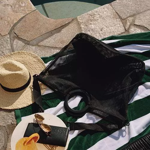 The Beach Bag in Black