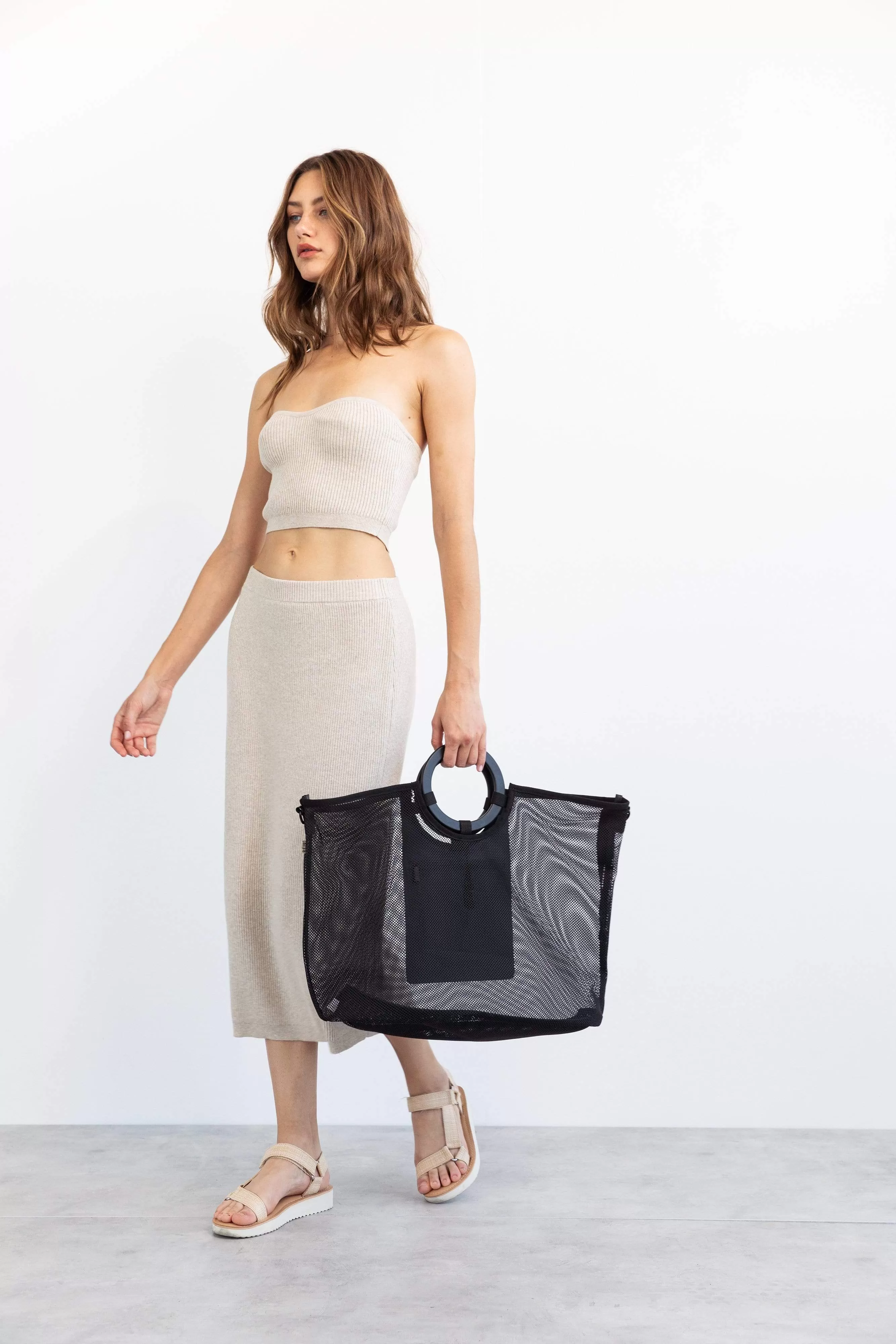 The Beach Bag in Black