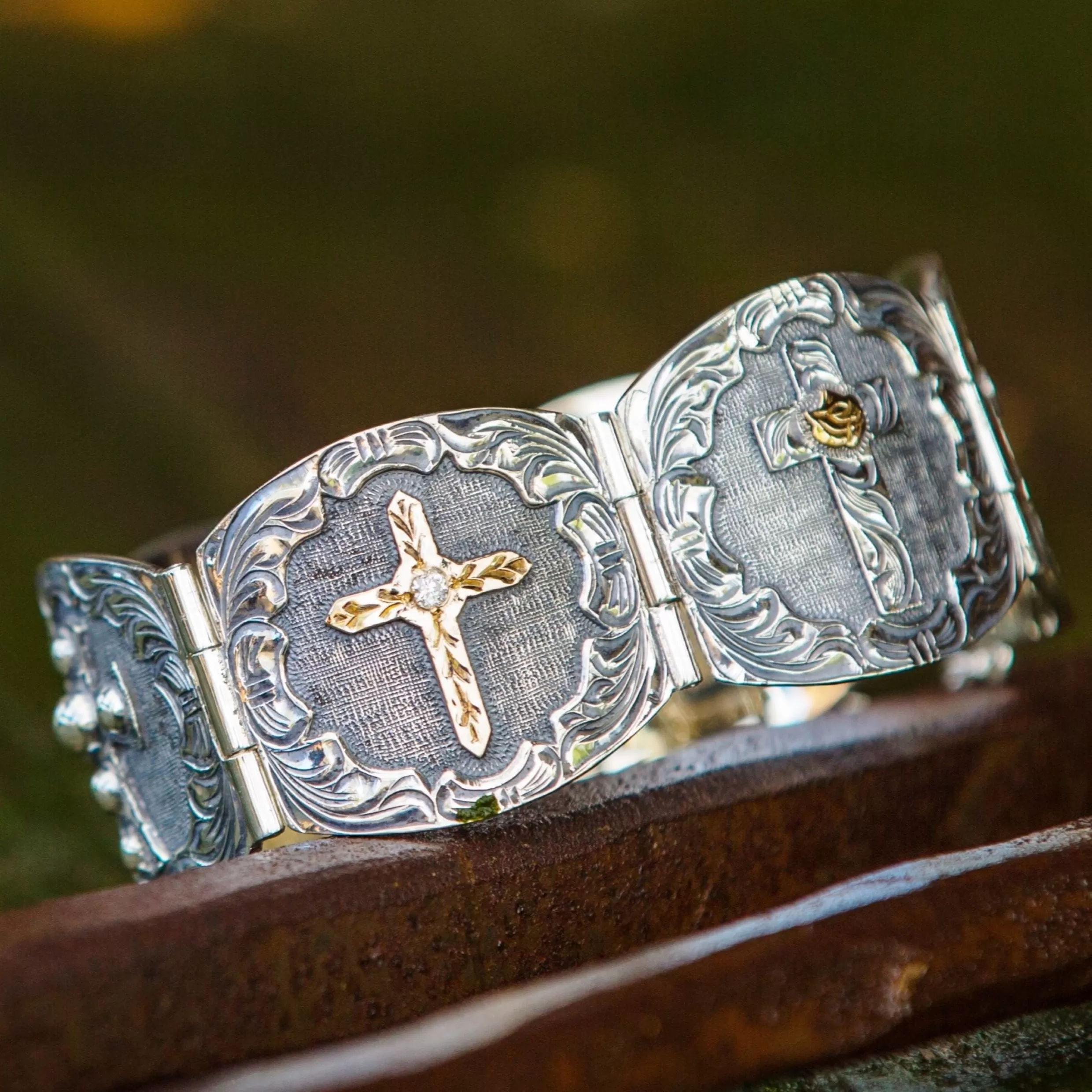 The Crossroads Concho Bracelet