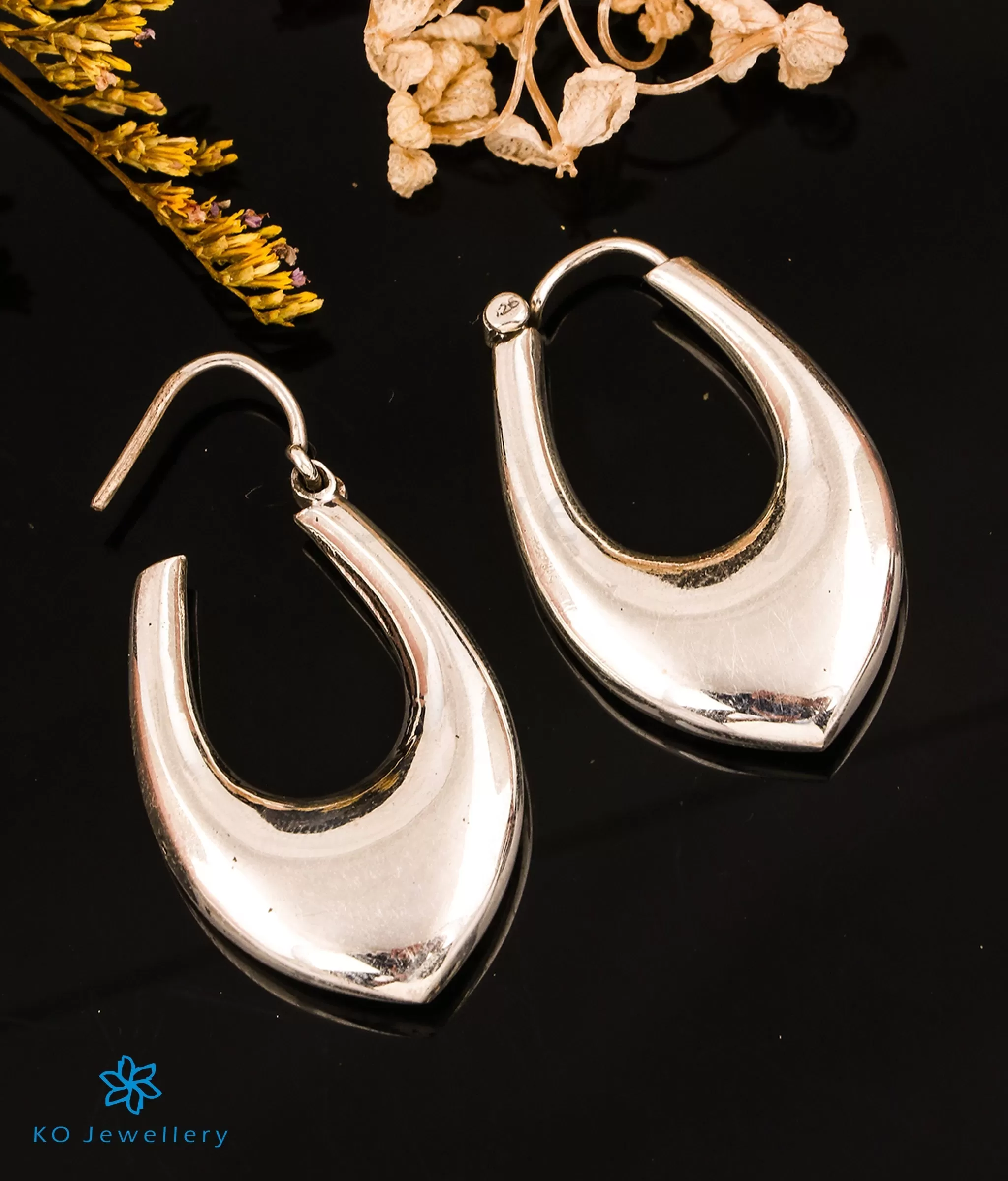 The Nura Silver Hoops