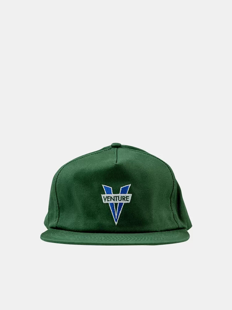 Venture Adj Heritage Snapback - Dark Green