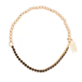 Wimbledon Stretch Bubble Bracelet - Black